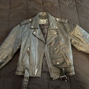 Leather jacket